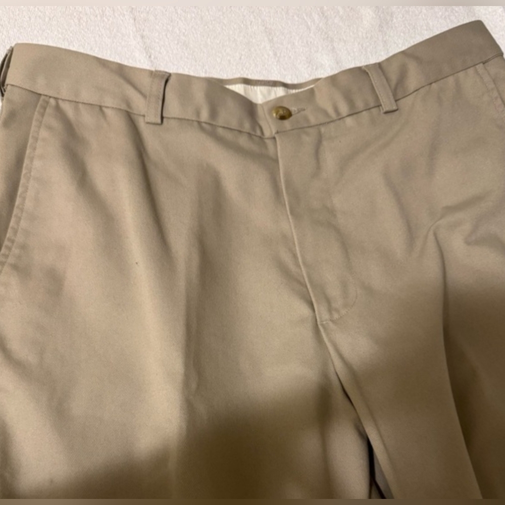 EZS by Luxire British Khaki Chino Pants Size 34x30 - Picture 9 of 9